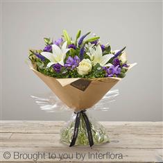 Stunning Iced Violet Bouquet