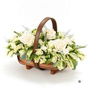 A BASKET OF FLOWERS (CHOOSE ANY COLOUR)