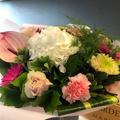 White hydrangea modern 